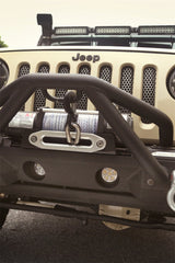 Rugged Ridge 11232.23 LED Light Mount Brackets; Circle; 07-17 Jeep Wrangler JK
