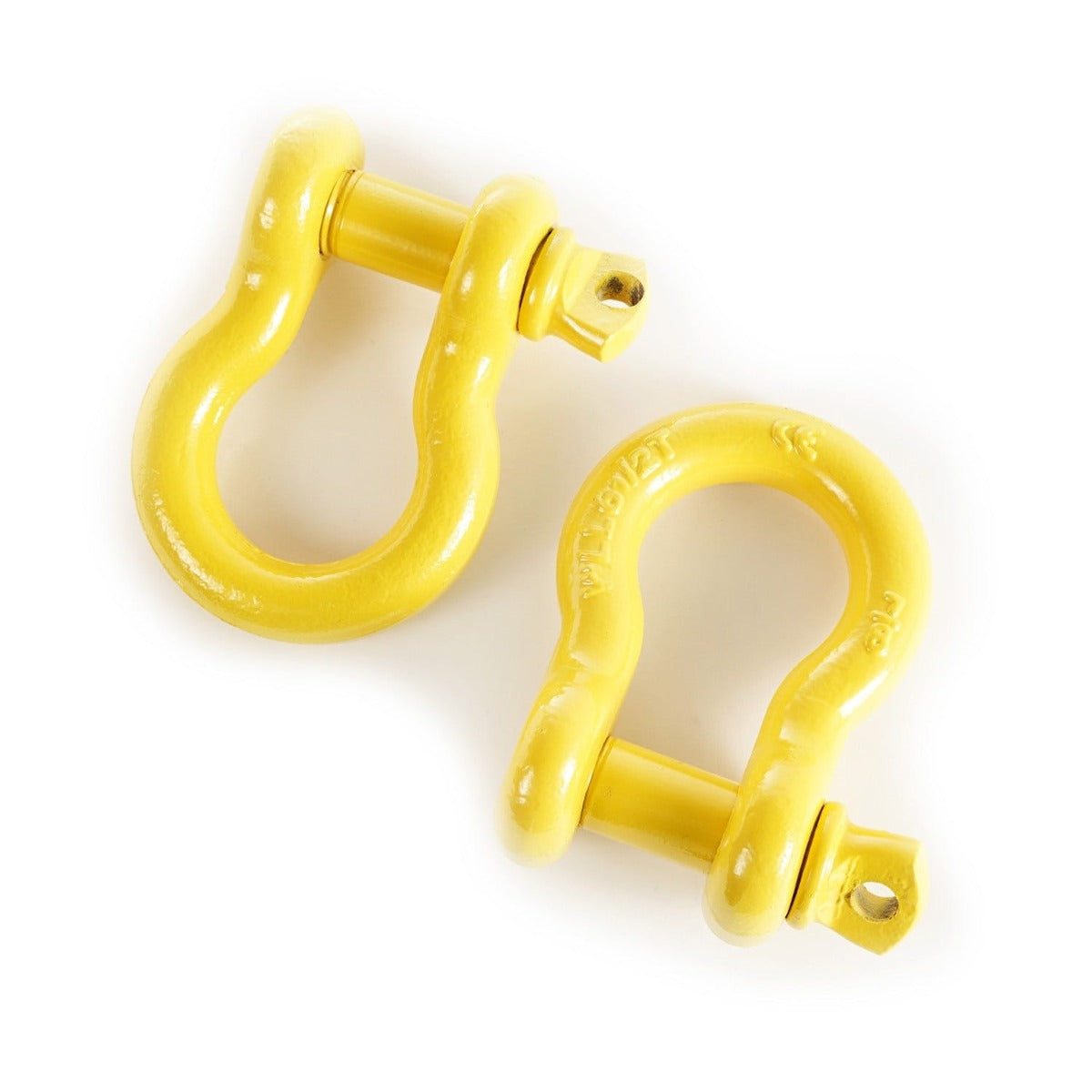 Rugged Ridge 11235.14 D-Rings; 7/8-Inch; Yellow; Pair