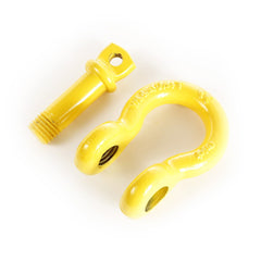 Rugged Ridge 11235.15 D-Rings; 3/4-Inch; Yellow; Pair