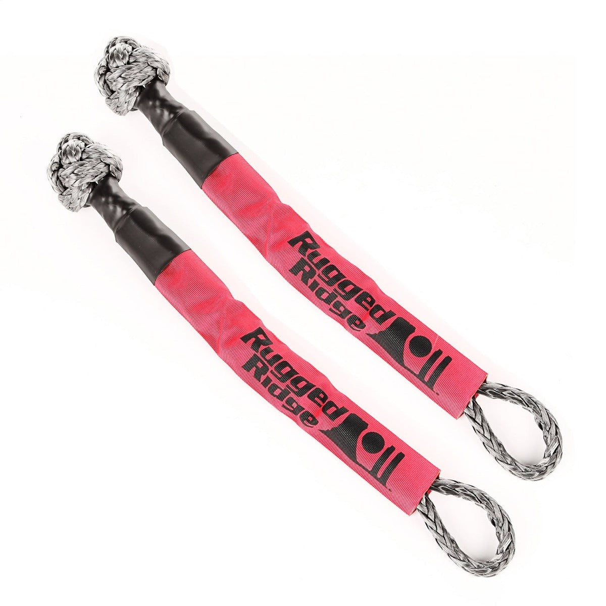 Rugged Ridge 11235.53 Rope Shackle and Grab Handle; 5/16-Inch; Pair