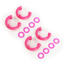 Rugged Ridge 11235.64 D-Ring Isolator Kit; Pink 2-Pair; 3/4-Inch