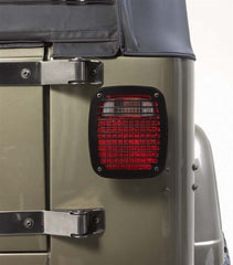 Rugged Ridge 11236.20 Stone Guard Set; Black; 87-95 Jeep Wrangler YJ