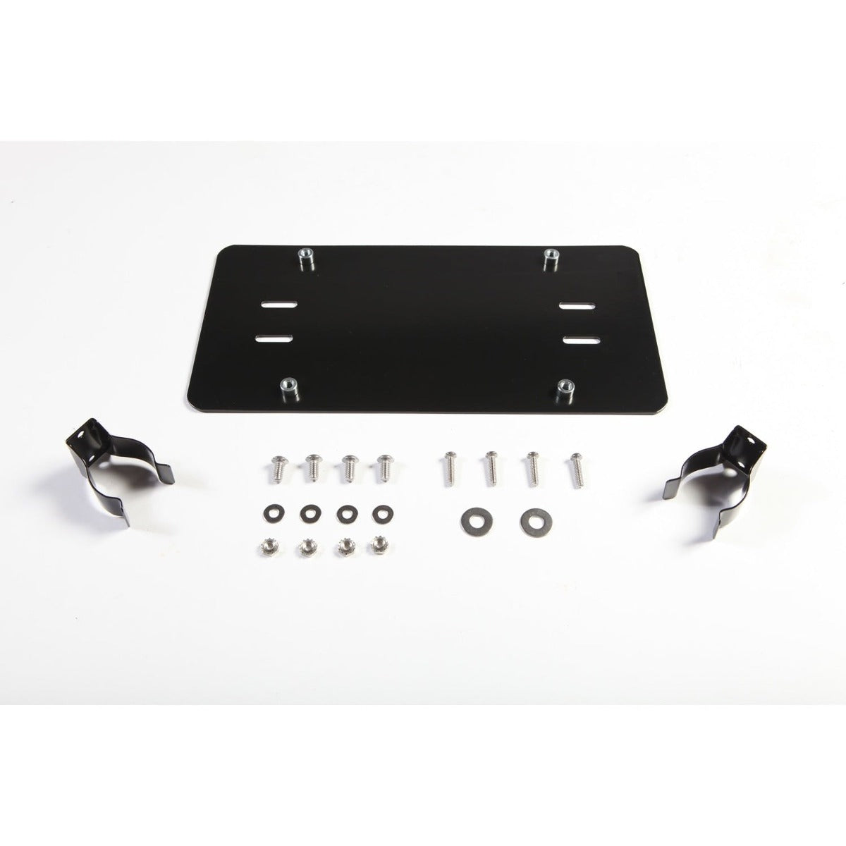 Rugged Ridge 11238.05 License Plate Mounting Bracket for Roller Fairleads