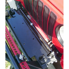 Rugged Ridge 11238.10 Winch Mounting Plate; 87-06 Jeep Wrangler