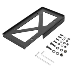 Rugged Ridge 11238.15 License Plate Holder, Rear Bumper; Universal