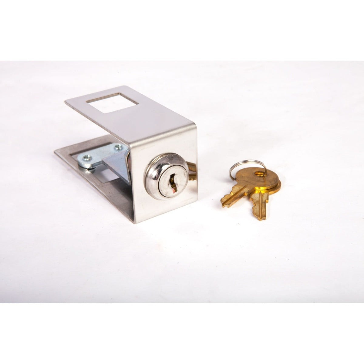 Rugged Ridge 11252.04 Hood Lock Kit; 98-06 Jeep Wrangler TJ