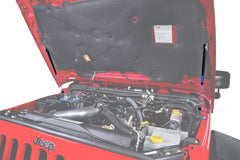 Rugged Ridge 11252.51 Hood Lift Kit; 07-17 Jeep Wrangler JK
