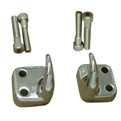 Rugged Ridge 11303.01 Front Tow Hooks, Chrome