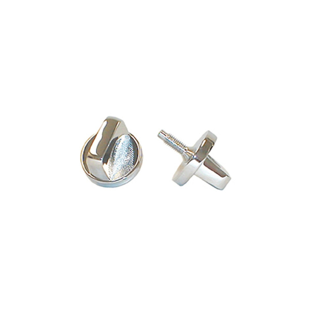 Rugged Ridge 11304.01 Interior Windshield Knob Set, Chrome