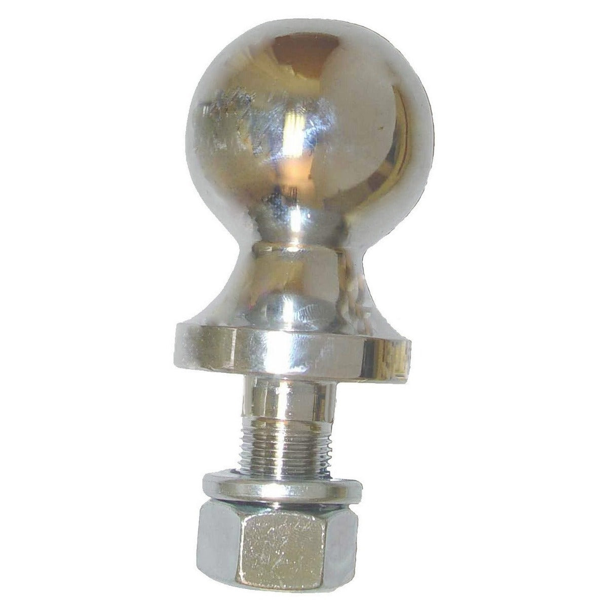 Rugged Ridge 11305.01 2 Inch Trailer Hitch Ball; Chrome