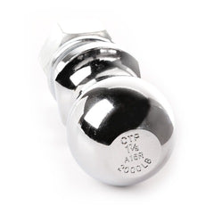 Rugged Ridge 11305.04 1-7/8in. Trailer Hitch Ball; 1in. Dia. Shank; Chrome