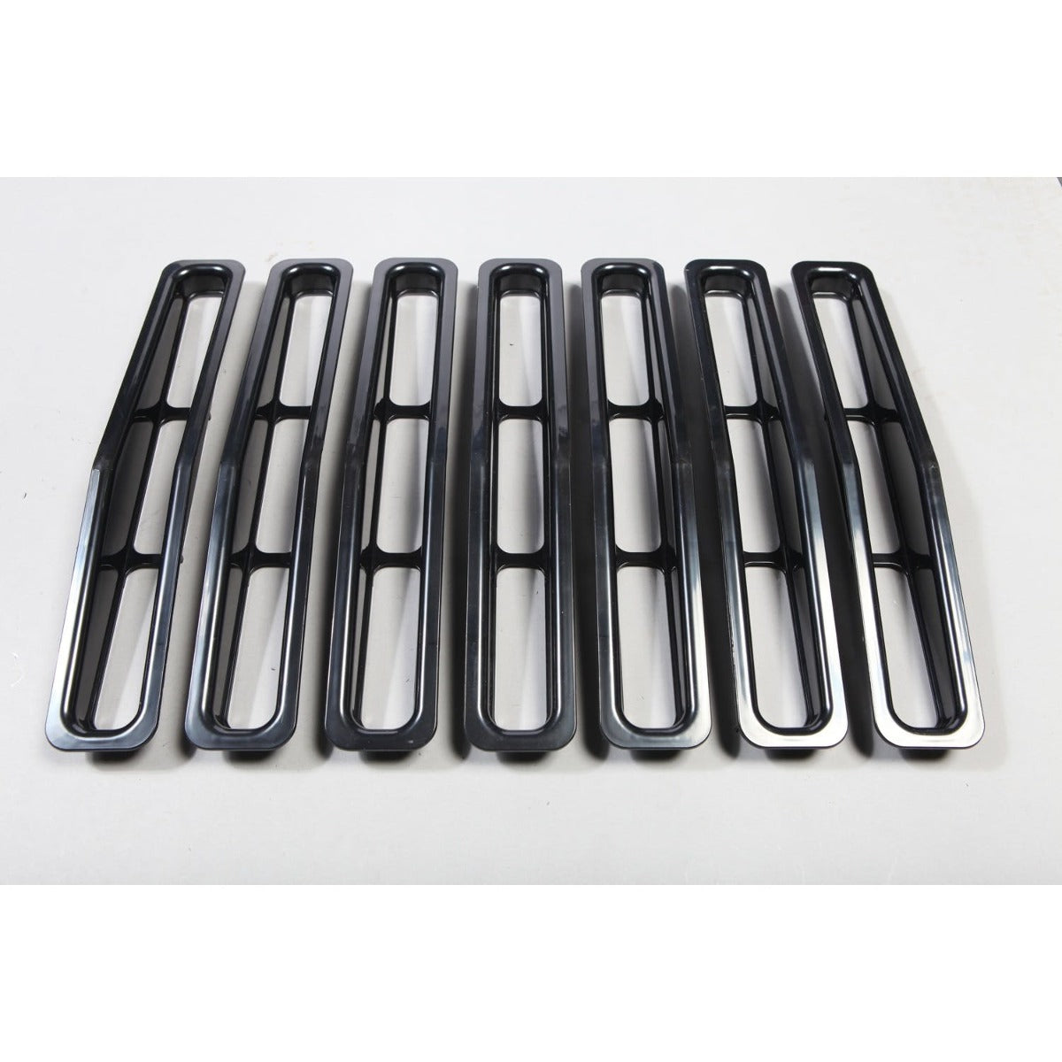 Rugged Ridge 11306.04 Grille Inserts; Black; 87-95 Jeep Wrangler YJ
