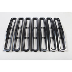 Rugged Ridge 11306.04 Grille Inserts; Black; 87-95 Jeep Wrangler YJ