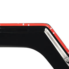 Rugged Ridge 11349.17 Window Visors, Matte Black
