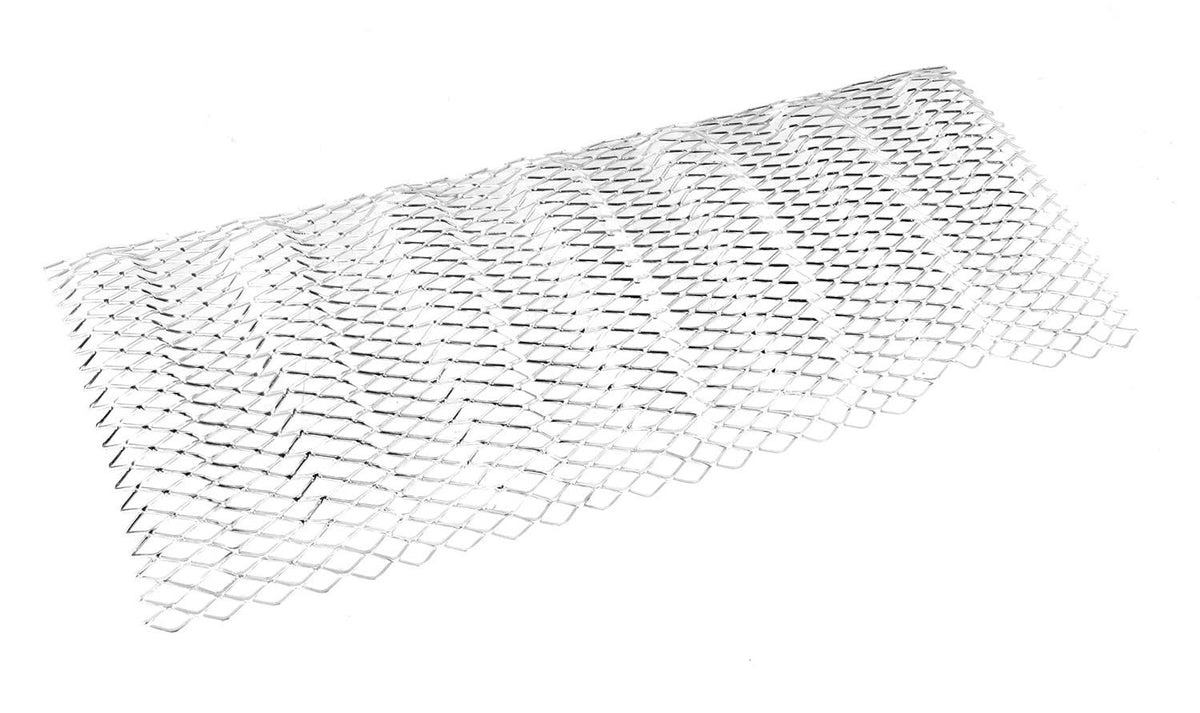 Rugged Ridge 11401.21 Chrome Grille Insert; 07-17 Jeep Wrangler JK