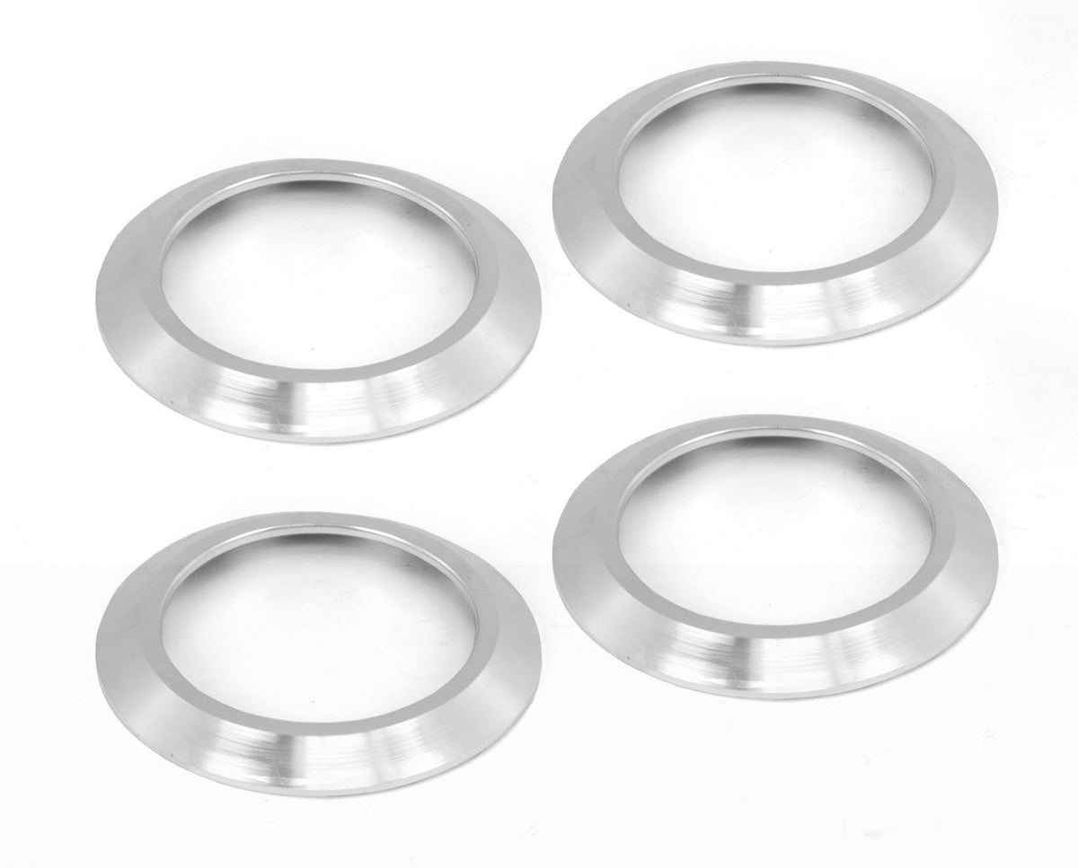 Rugged Ridge 11421.15 AC Vent Bezels, Billet