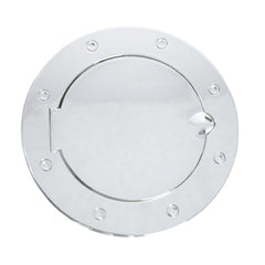 Rugged Ridge 11425.03 Non-Locking Gas Cap Door; Chrome; 07-17 Jeep Wrangler JK