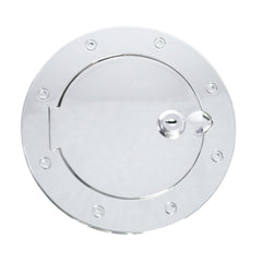 Rugged Ridge 11425.04 Locking Gas Cap Door; Chrome; 07-17 Jeep Wrangler JK