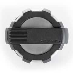 Rugged Ridge 11425.10 Elite Fuel Door; Non-Lock; Brushed Alum.; 07-17Jeep Wranlger JK