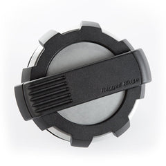 Rugged Ridge 11425.10 Elite Fuel Door; Non-Lock; Brushed Alum.; 07-17Jeep Wranlger JK