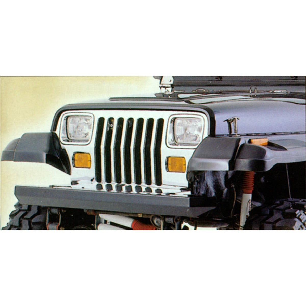 Rugged Ridge 11502.20 Rock Crawler Front Bumper; 76-06 Jeep CJ/Wrangler YJ/TJ