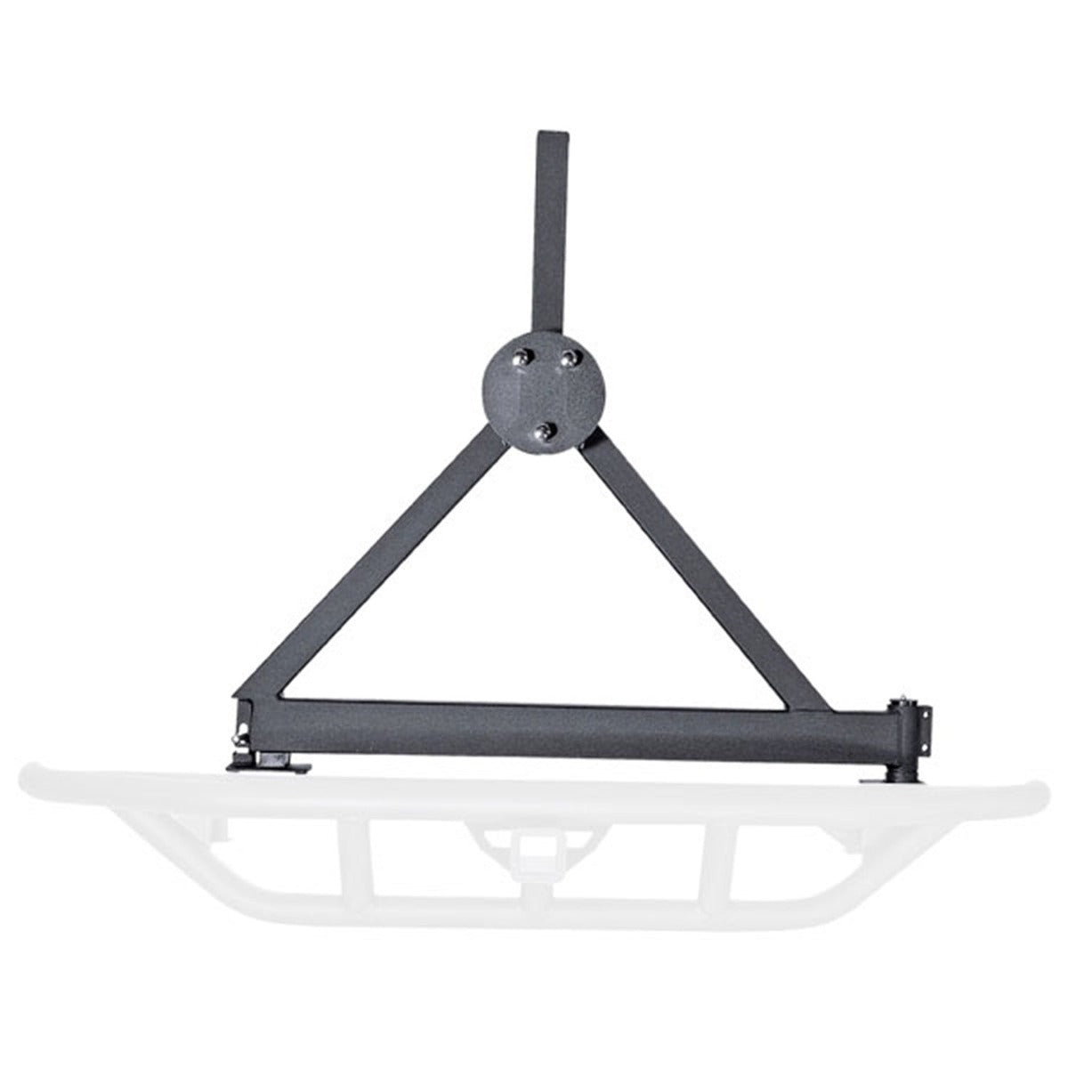 Rugged Ridge 11503.60 RRC Rear Bumper Tire Carrier, Black