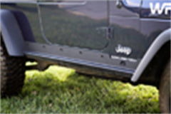Rugged Ridge 11504.15 Heavy Duty Rocker Panel Guards; 97-06 Jeep Wrangler TJ