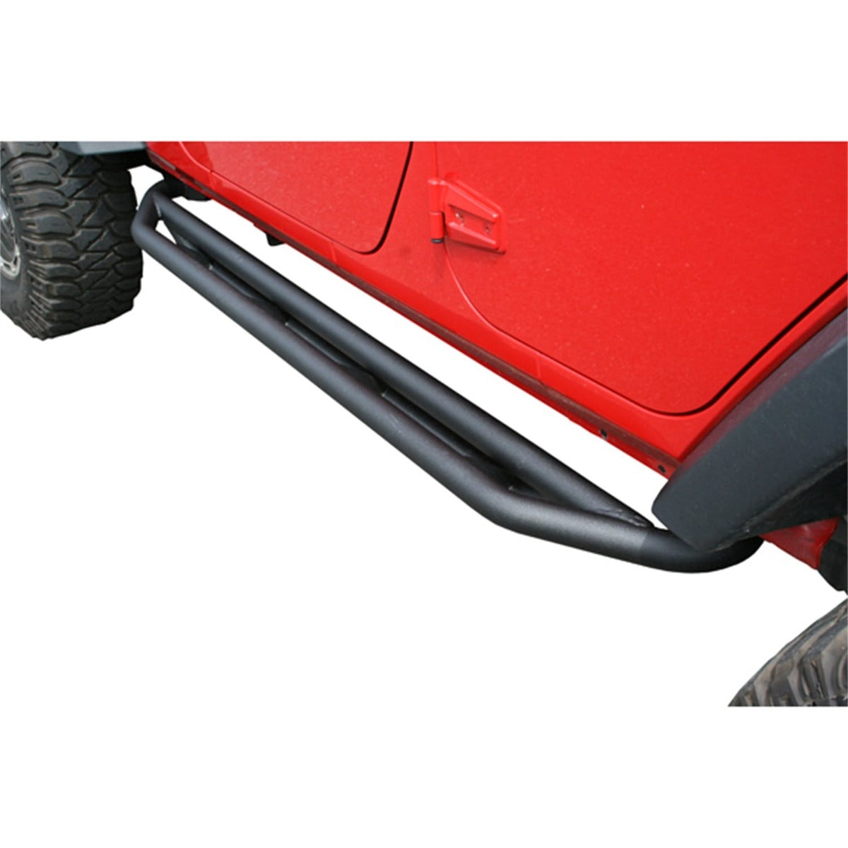 Rugged Ridge 11504.20 RRC Side Armor Guards; 07-17 Jeep Wrangler JKU