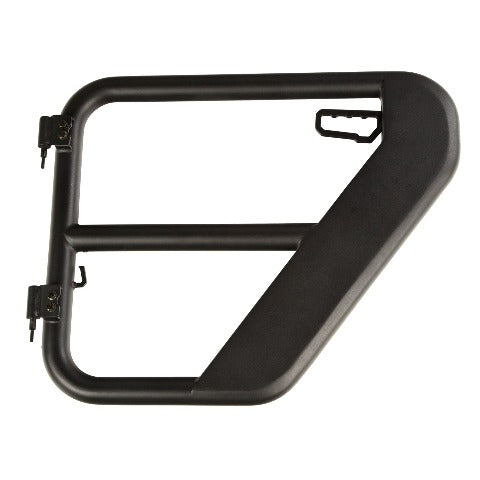Rugged Ridge 11509.14 Tube Doors, Rear, Textured Black