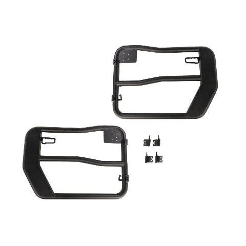 Rugged Ridge 11509.31 Fortis Tube Doors, Front