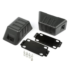 Rugged Ridge 11540.26 XHD Bumper Tow Point Cover; 07-17 Jeep Wrangler JK