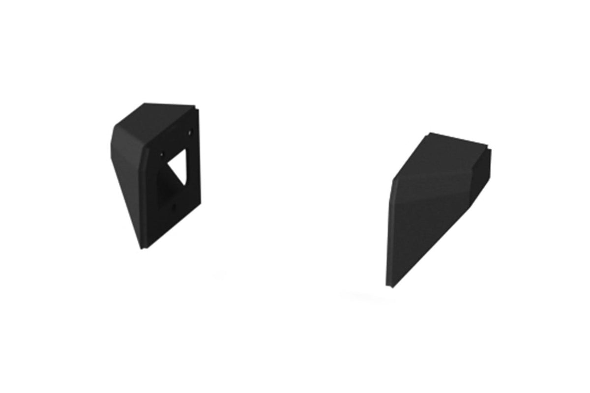 Rugged Ridge 11541.10 Aluminum Front XHD Bumper Ends; 07-17 Jeep Wrangler JK