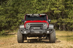 Rugged Ridge 11544.09 Spartacus Front Bumper Kit, Satin Black