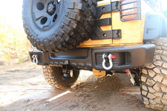 Rugged Ridge 11544.51 Spartacus Rear Bumper, Black