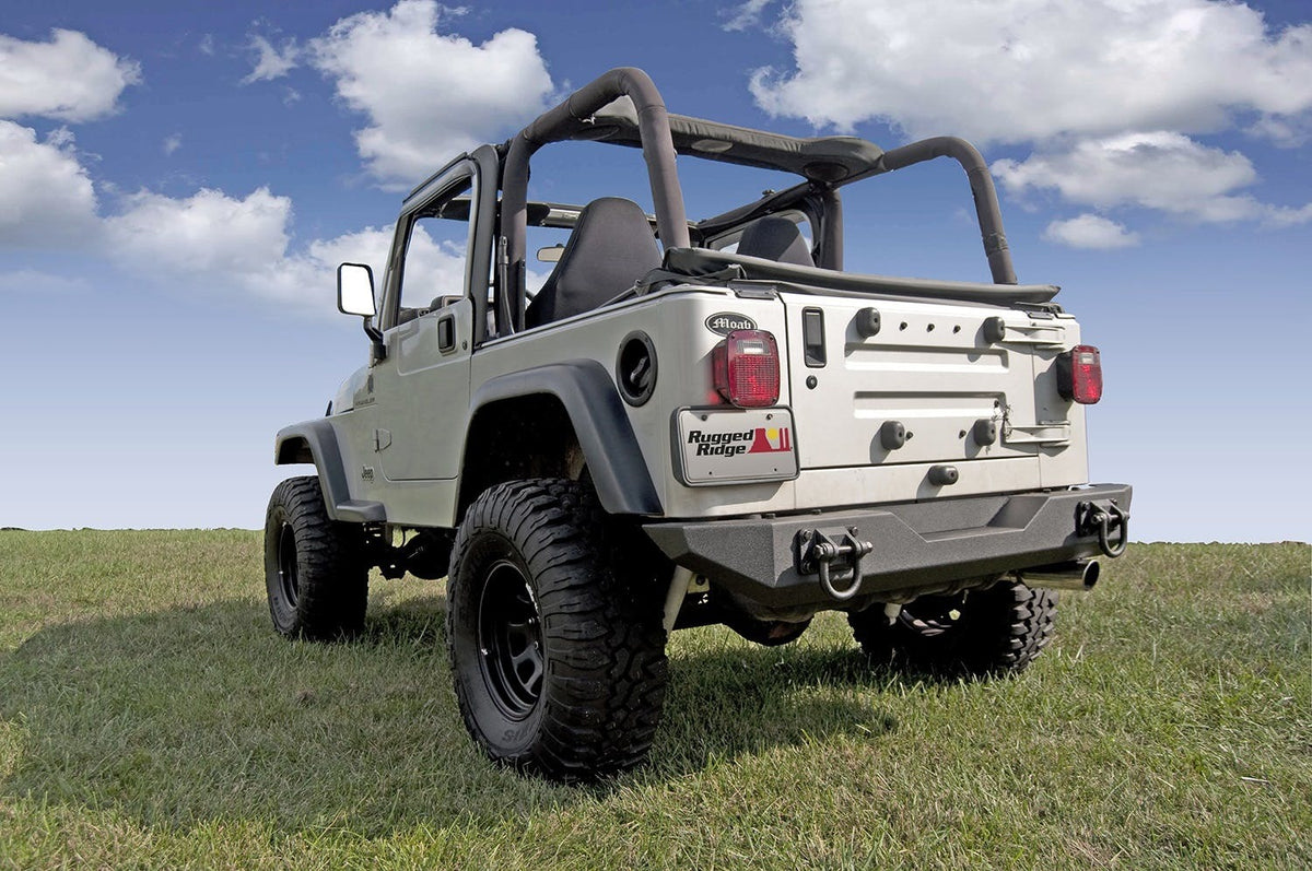 Rugged Ridge 11546.10 XHD Rear Bumper