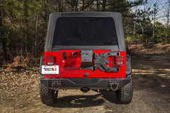 Rugged Ridge 11546.60 Spartacus HD Tire Carrier Kit; 97-06 Jeep Wrangler TJ