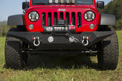 Rugged Ridge 11548.03 Spartan Front Bumper, Standard Ends, W/O Overrider