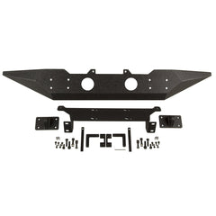 Rugged Ridge 11548.03 Spartan Front Bumper, Standard Ends, W/O Overrider