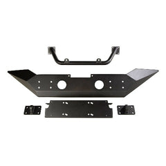Rugged Ridge 11548.41 Spartan Bumper, Front, High Clearance Ends, Overrider