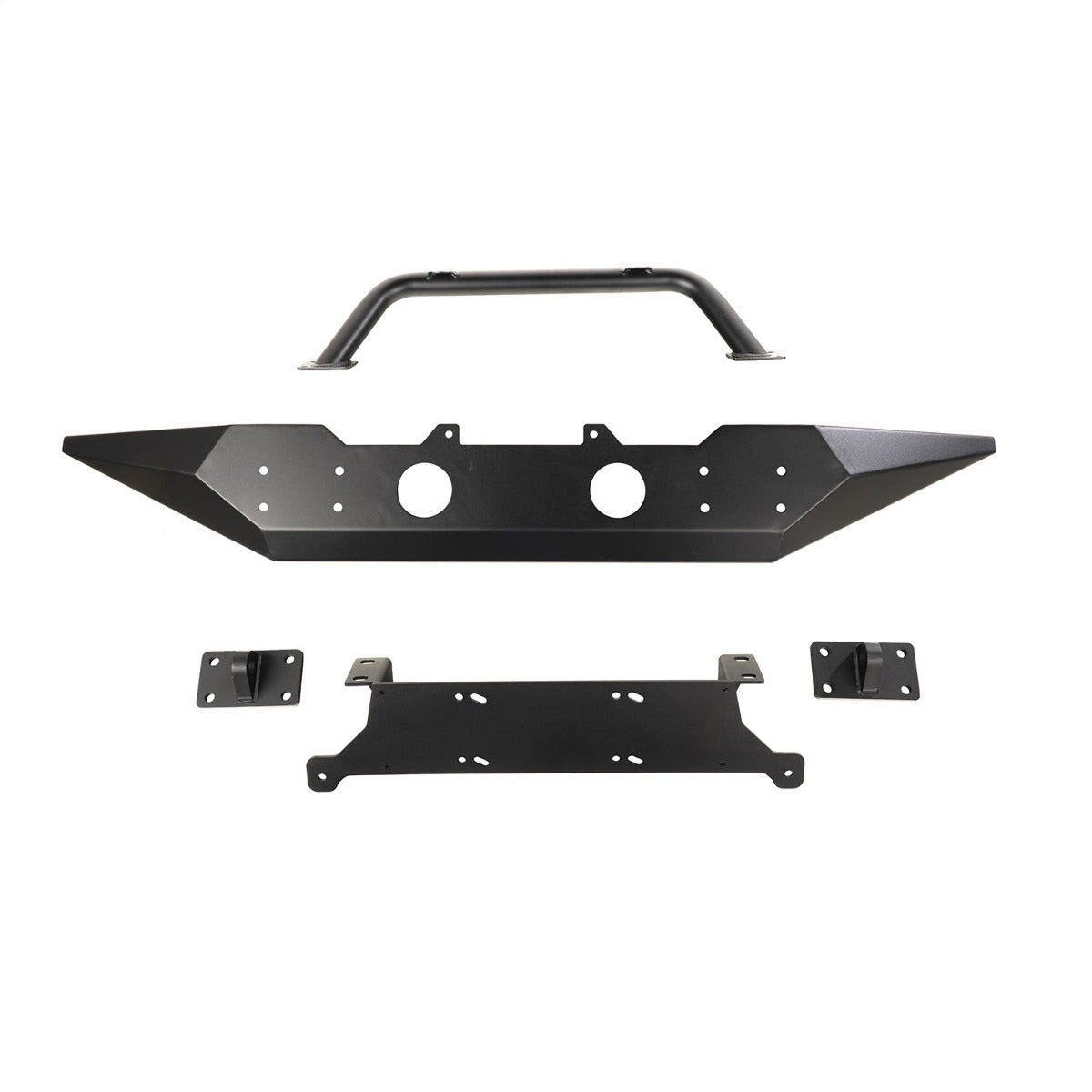 Rugged Ridge 11548.72 Spartan Front Bumper, SE, with Overrider