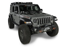 Rugged Ridge 11549.03 Arcus Front Bumper Tube Overrider, Black