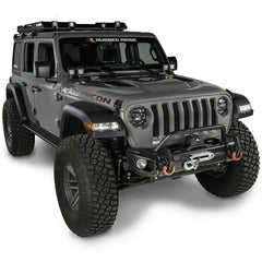 Rugged Ridge 11549.05 Arcus Front Bumper Set, With Overrider