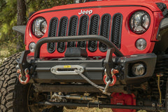 Rugged Ridge 11549.13 Arcus Front Bumper Set, with Overrider