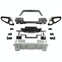 Rugged Ridge 11549.41 Venator Front Bumper, w/Overrider and Winch Tray