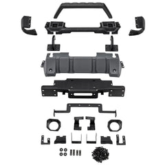 Rugged Ridge 11549.45 Venator Stubby Front Bumper with Overrider