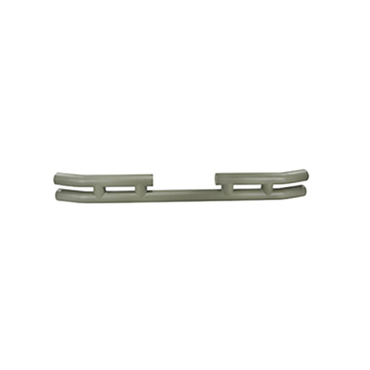 Rugged Ridge 11572.03 Double Tube Rear Bumper; 3 Inch; Titanium; 87-06 Jeep Wrangler YJ/TJ