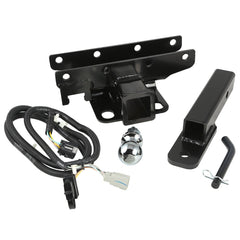 Rugged Ridge 11580.54 Hitch Kit with Ball; 2 inch; 07-17 Jeep Wrangler JK