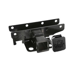 Rugged Ridge 11580.61 Receiver Hitch Kit; Rugged Ridge Logo; 07-17 Jeep Wrangler JK