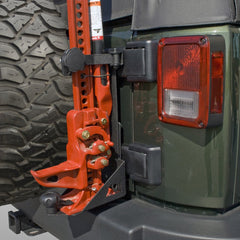 Rugged Ridge 11586.08 Off-Road Jack Mounting Bracket Kit; 07-17 Jeep Wrangler JK/JKU