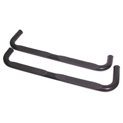 Rugged Ridge 11590.81 Round Tube Side Steps; 3 Inch; Black; 84-01 Jeep Cherokee XJ